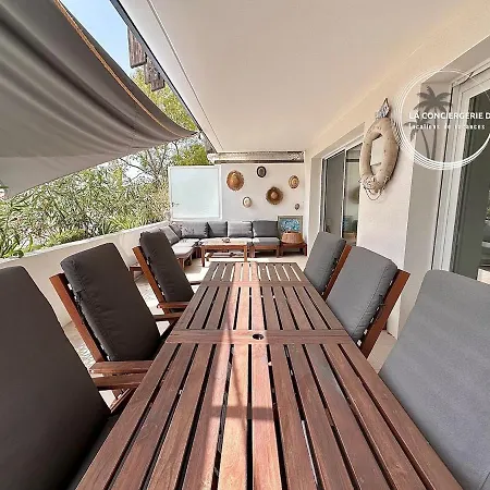 Le Rivage - A 50m De La Des Salins - Piscine * 耶尔